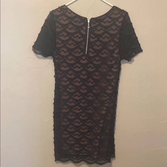 Anthropologie Sanctuary Navy Blue Lace Sheath Dress Woman Small - Picture 5 of 7